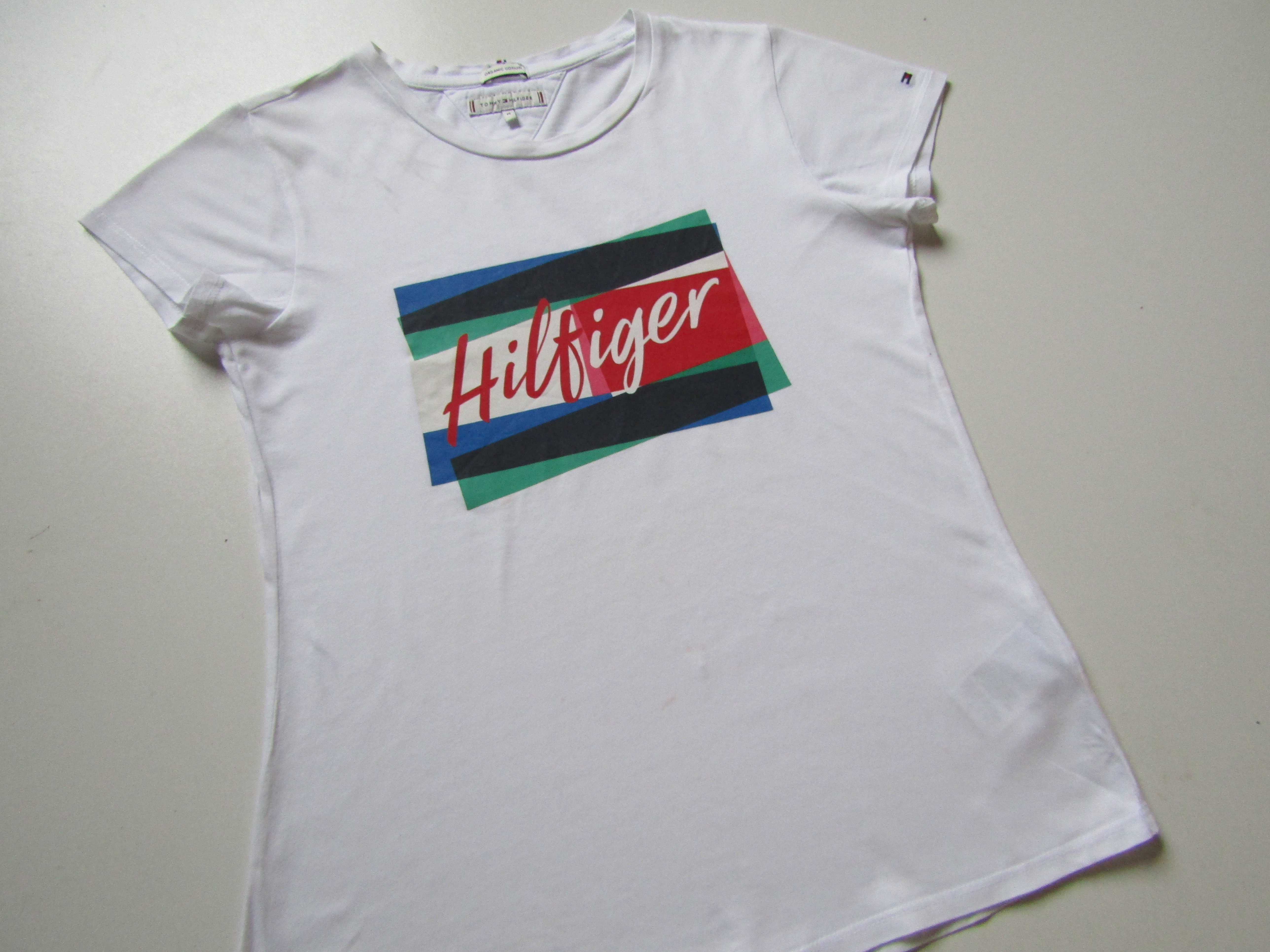 Dívčí tričko- TOMMY HILFIGER... VEL-M