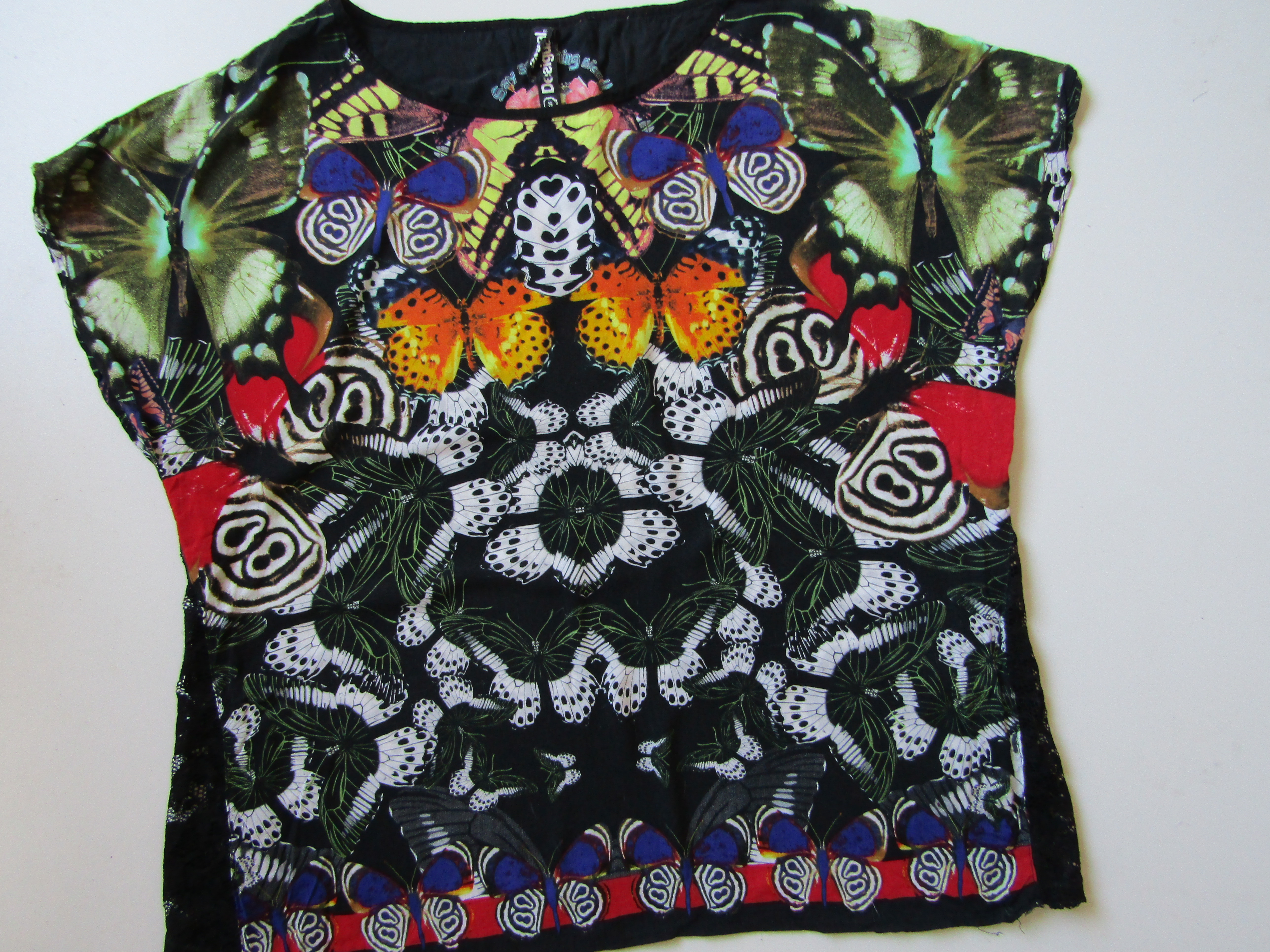 Dámská oversize halenka- DESIGUAL... VEL-S