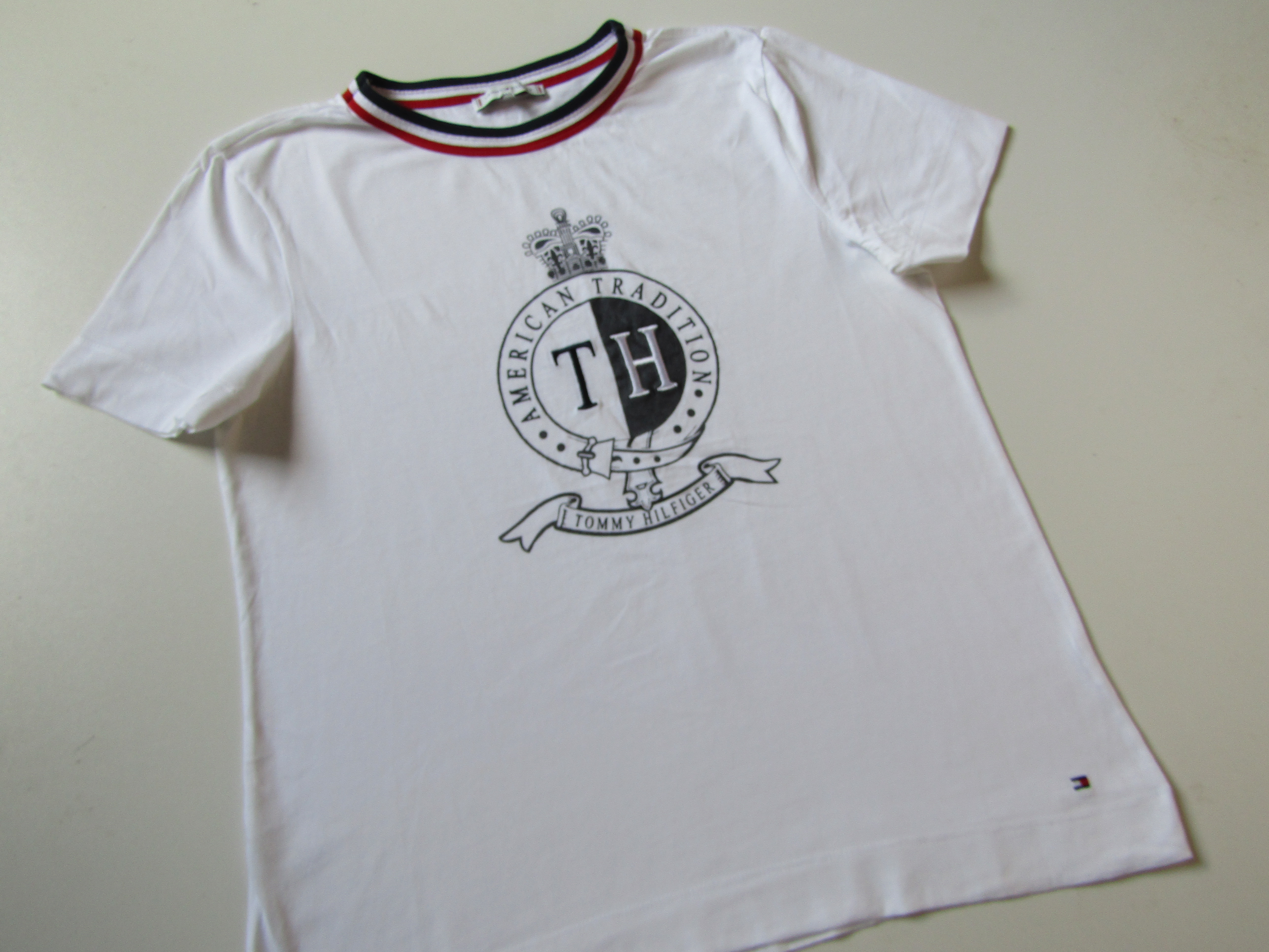 Dámské oversize tričko- TOMMY HILFIGER-NOVÉ... VEL-S