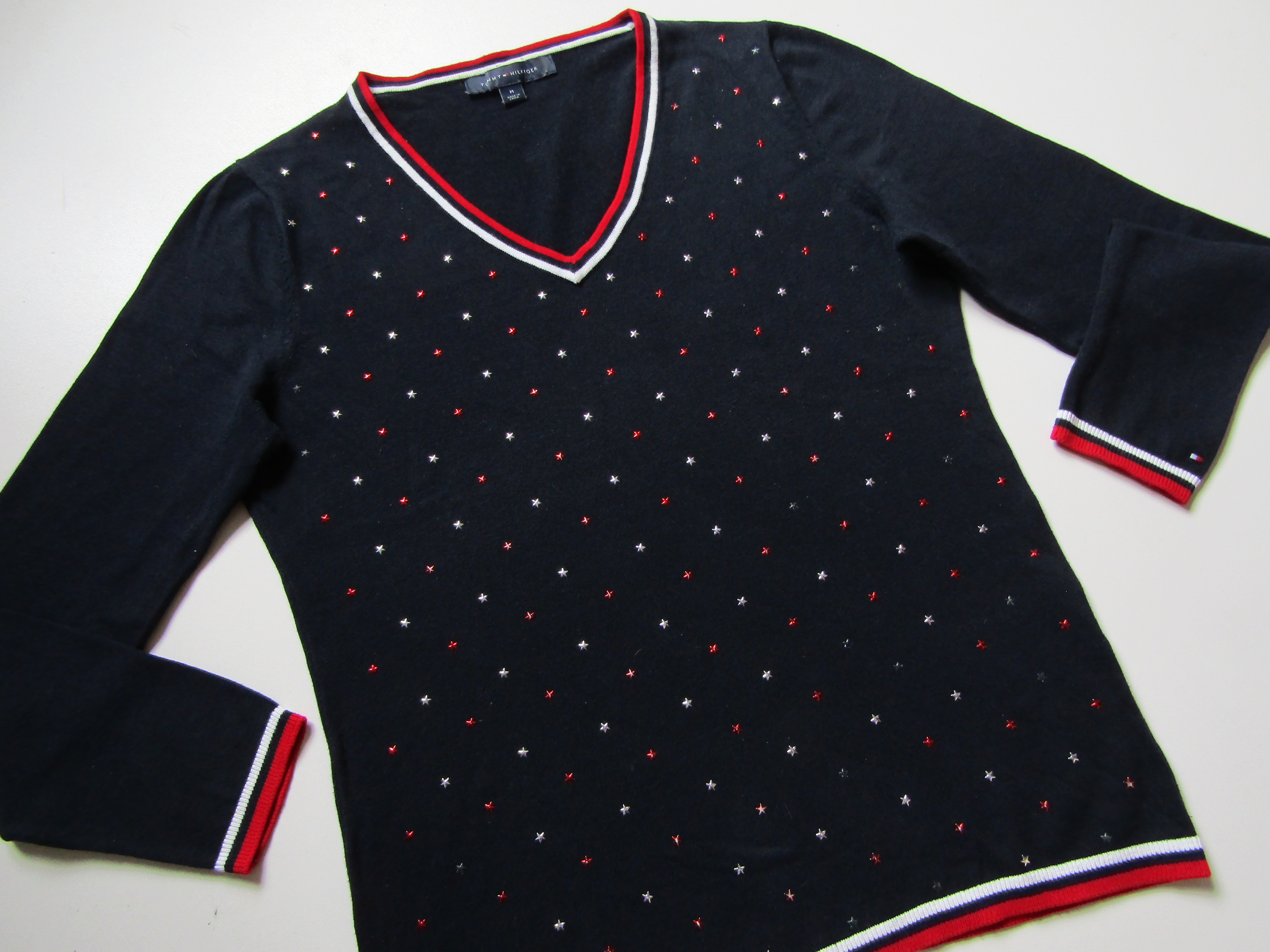 Dámský svetr- TOMMY HILFIGER... VEL-M