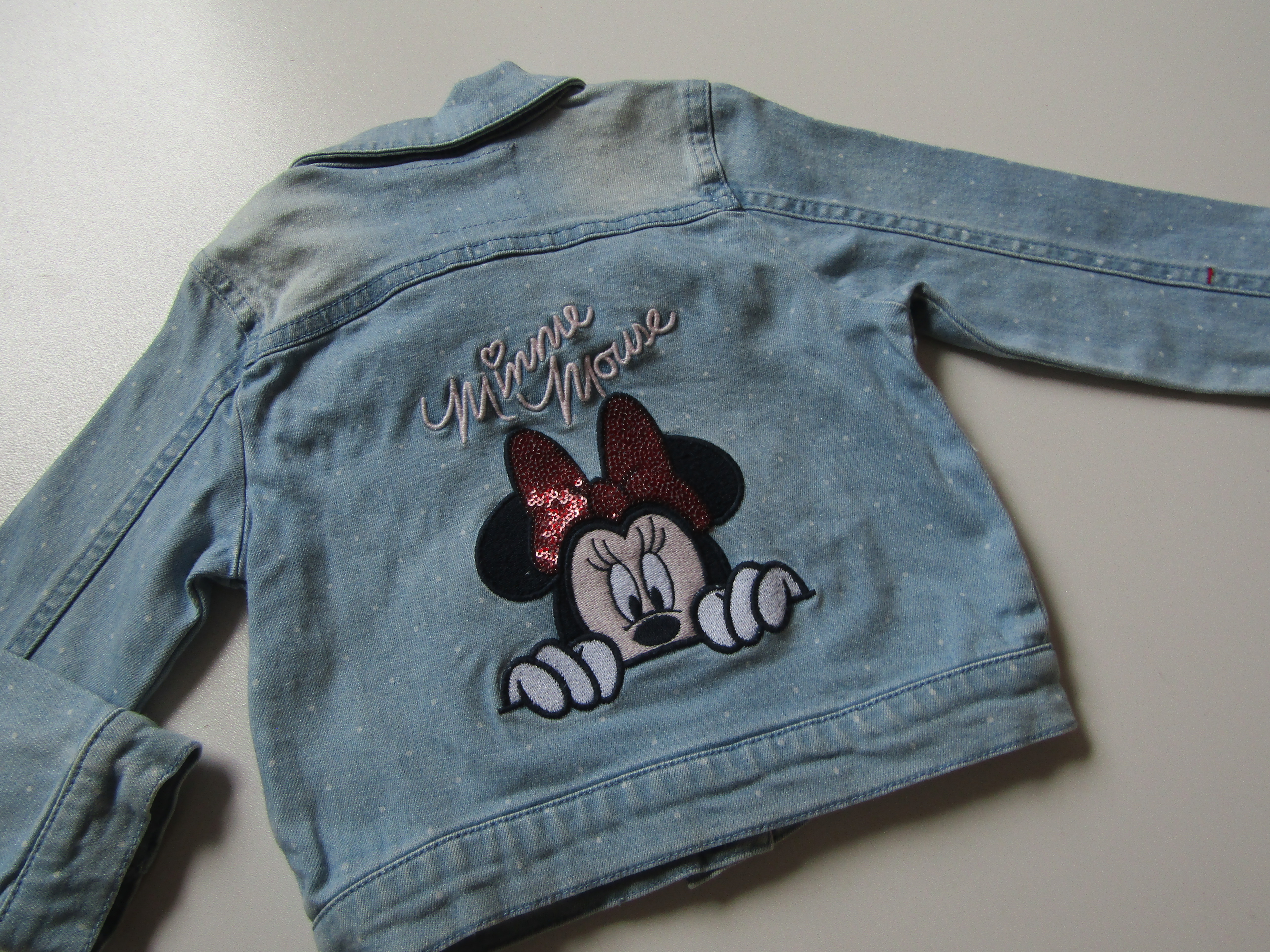 Dívčí džínová bunda- DISNEY... VEL-86