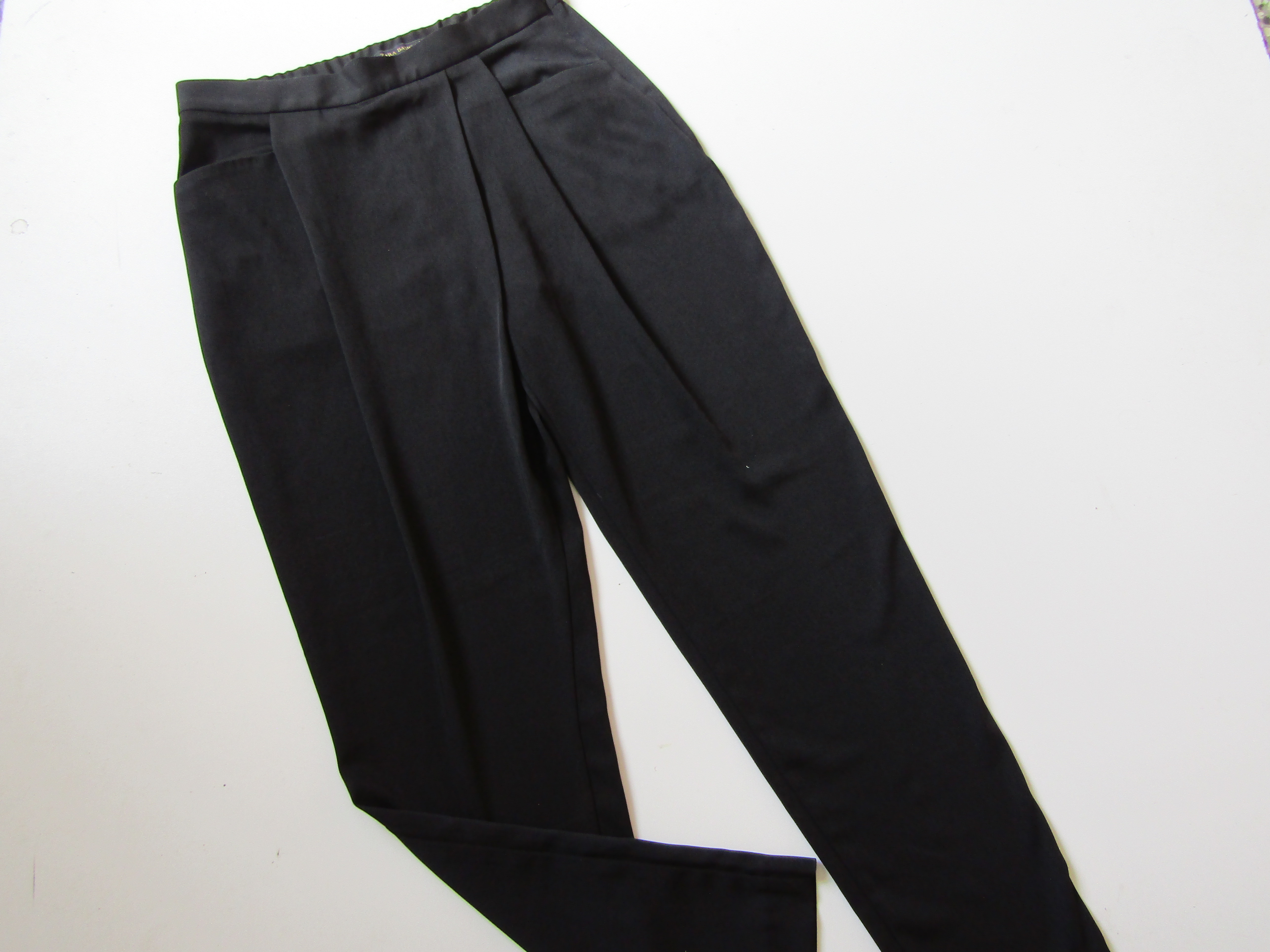 Dívčí kalhoty- ZARA BASIC-NOVÉ... VEL-XS
