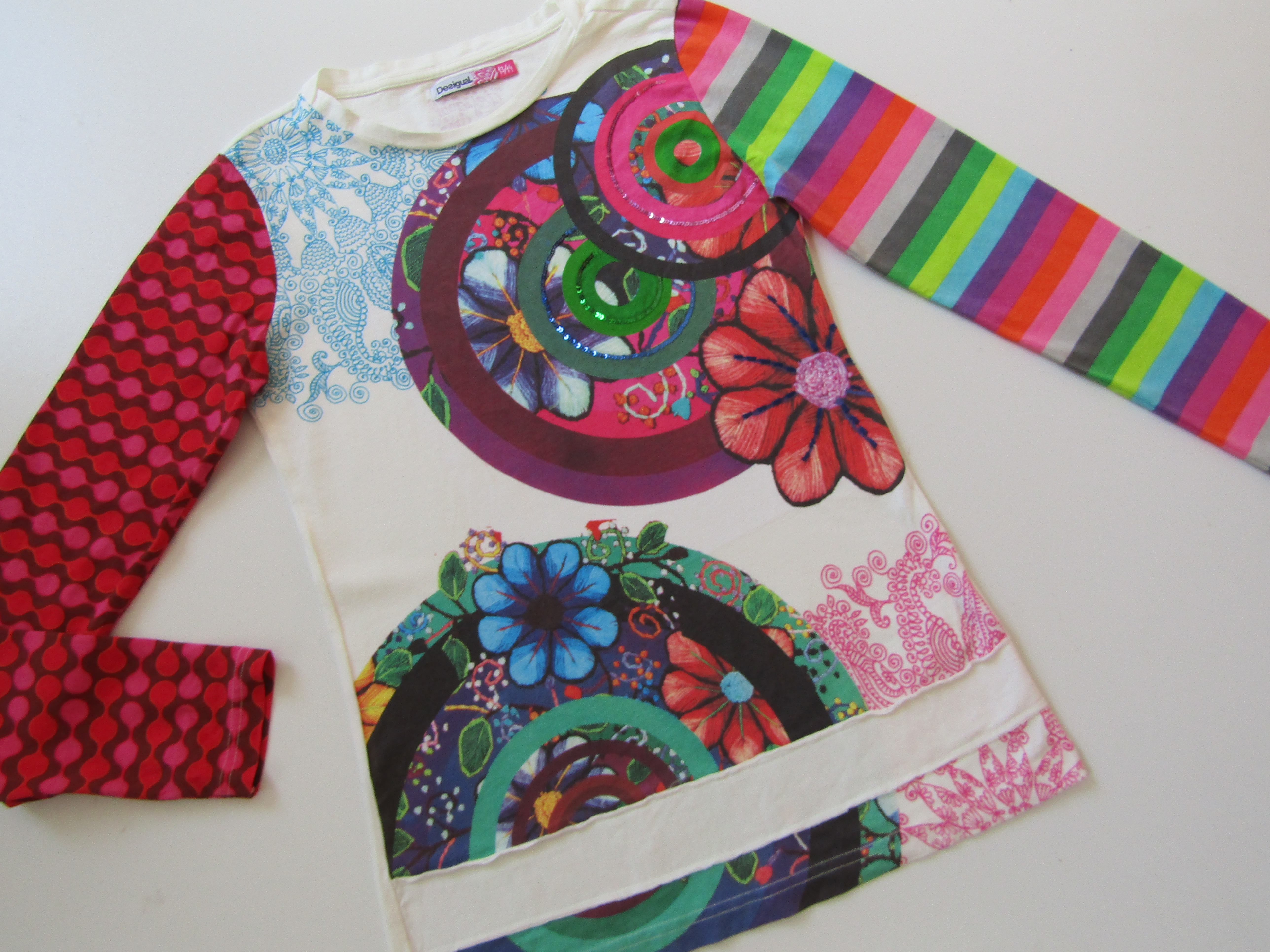 Dívčí tričko- DESIGUAL... VEL-158-164