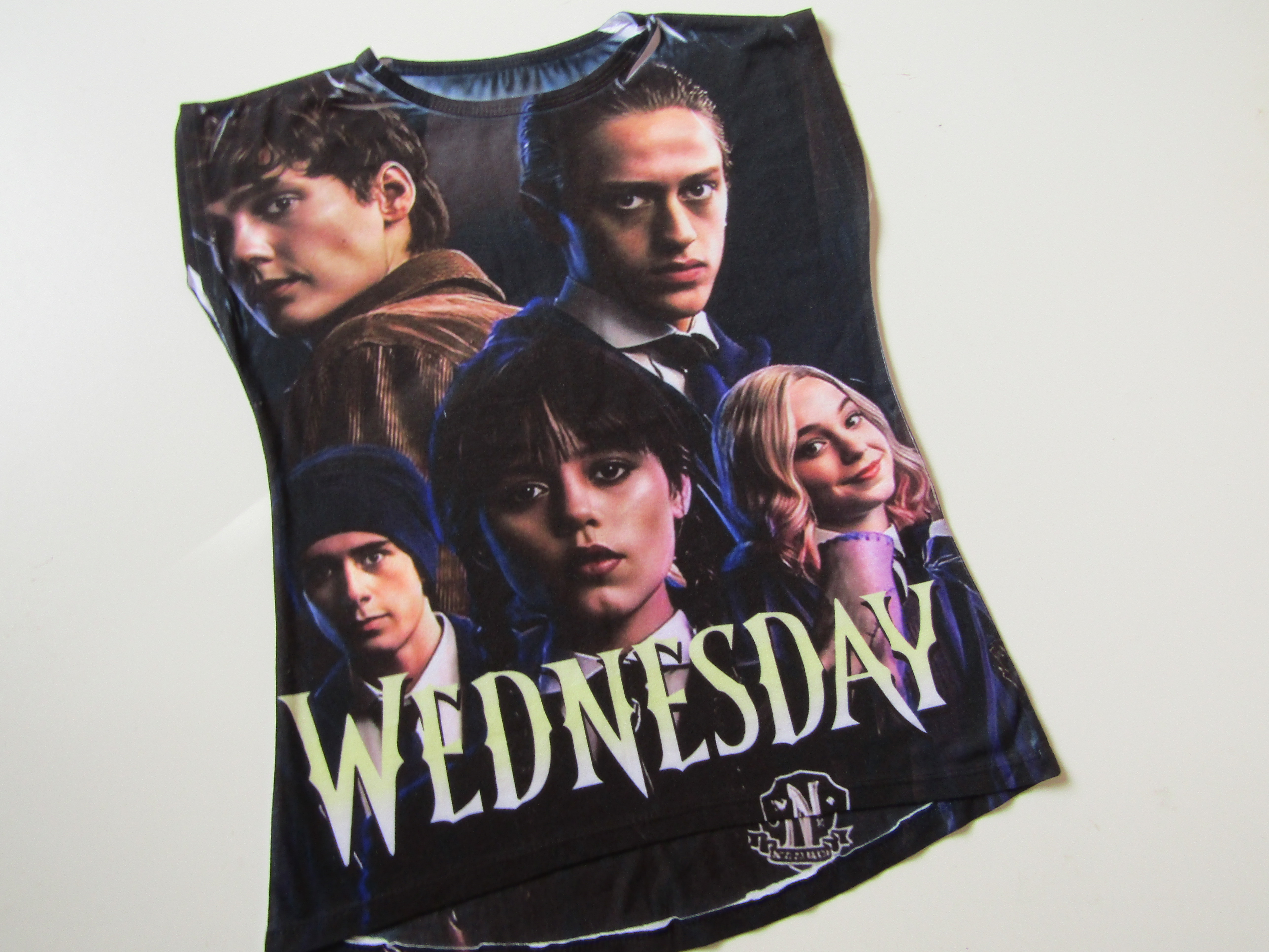 Dívčí tričko- WEDNESDAY... VEL-158-S