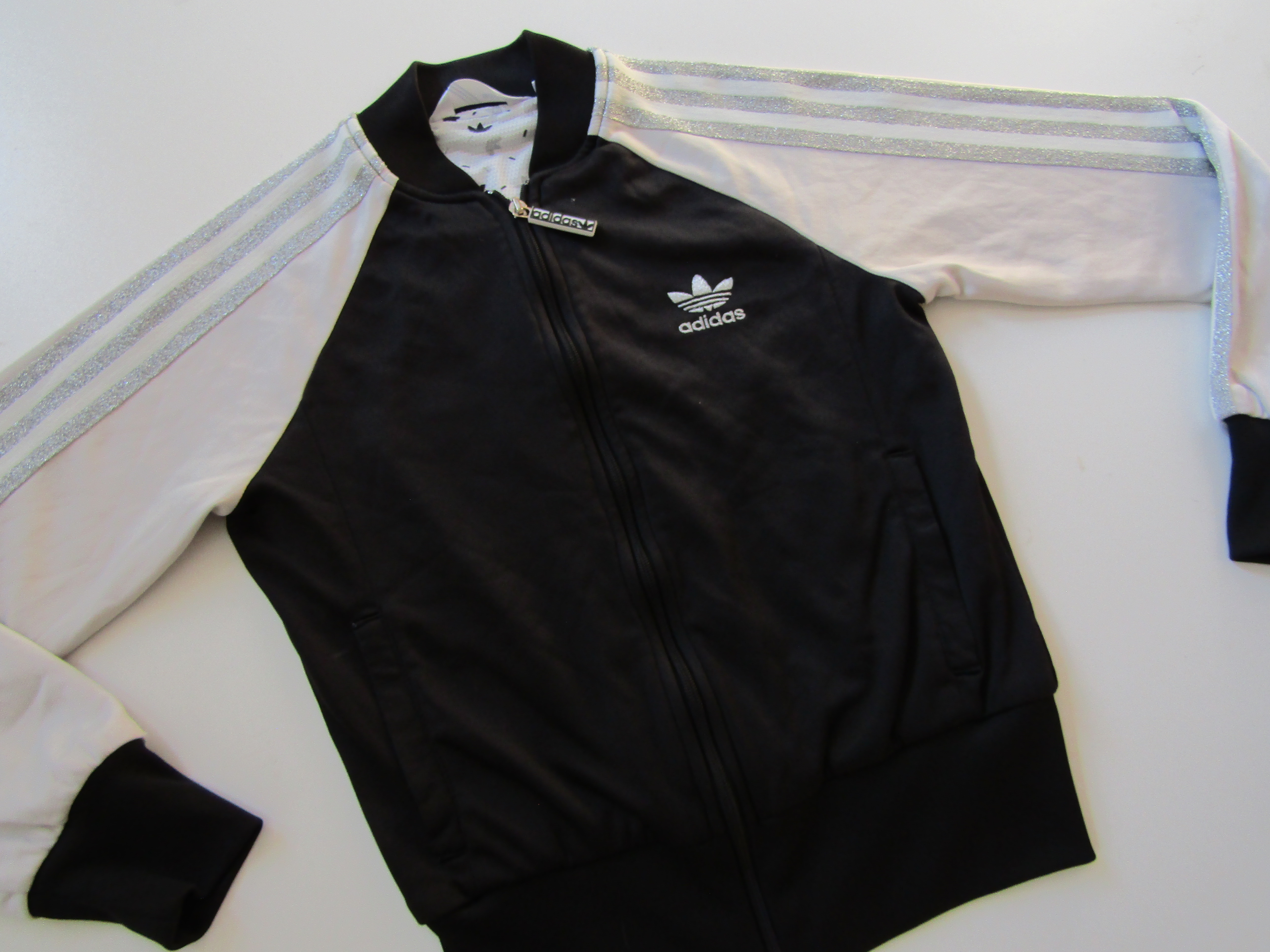 Dívčí sportovní mikina-bunda- ADIDAS... VEL-36