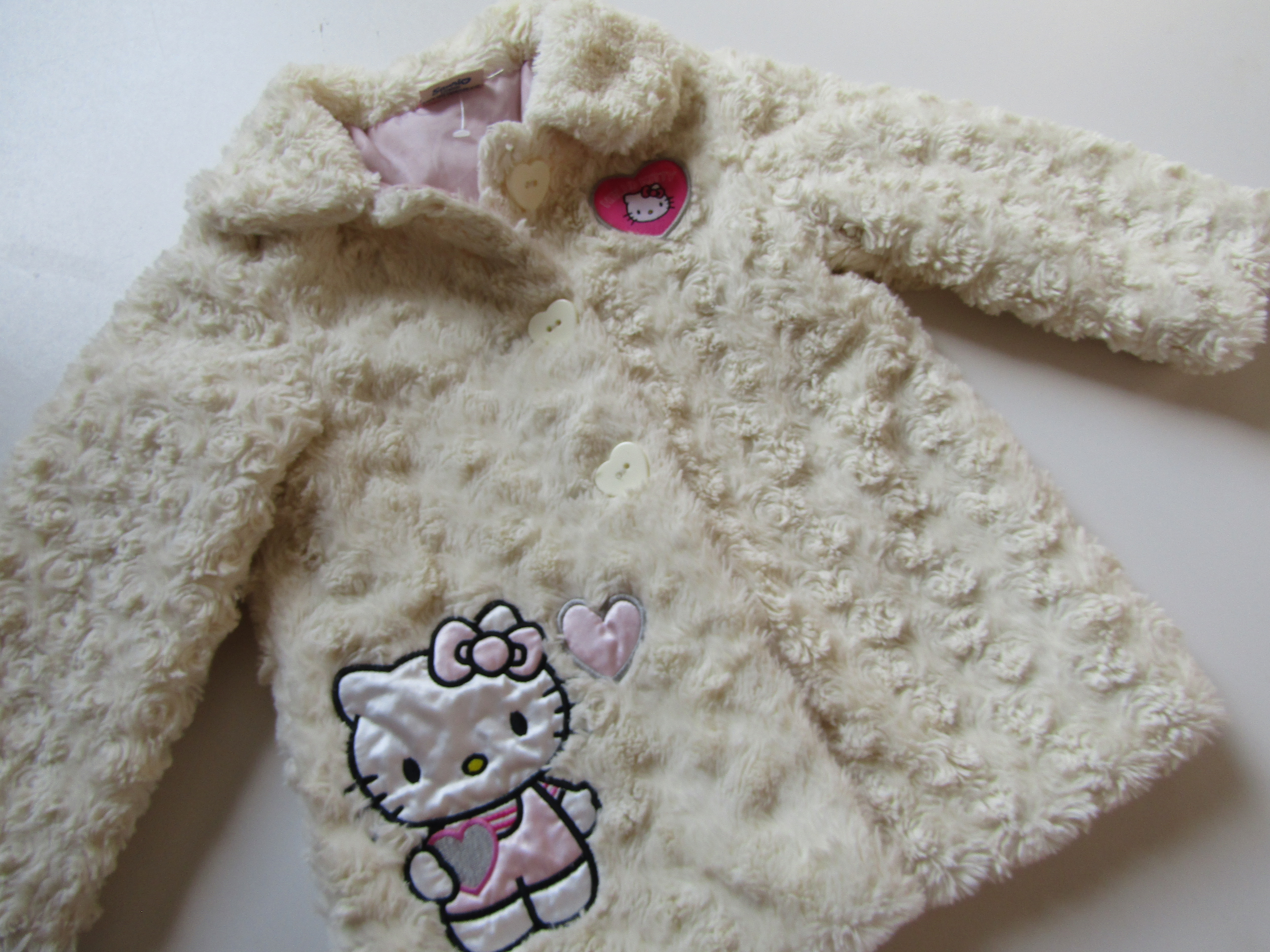 Dívčí kožíšek- HELLO KITTY... VEL-86-92