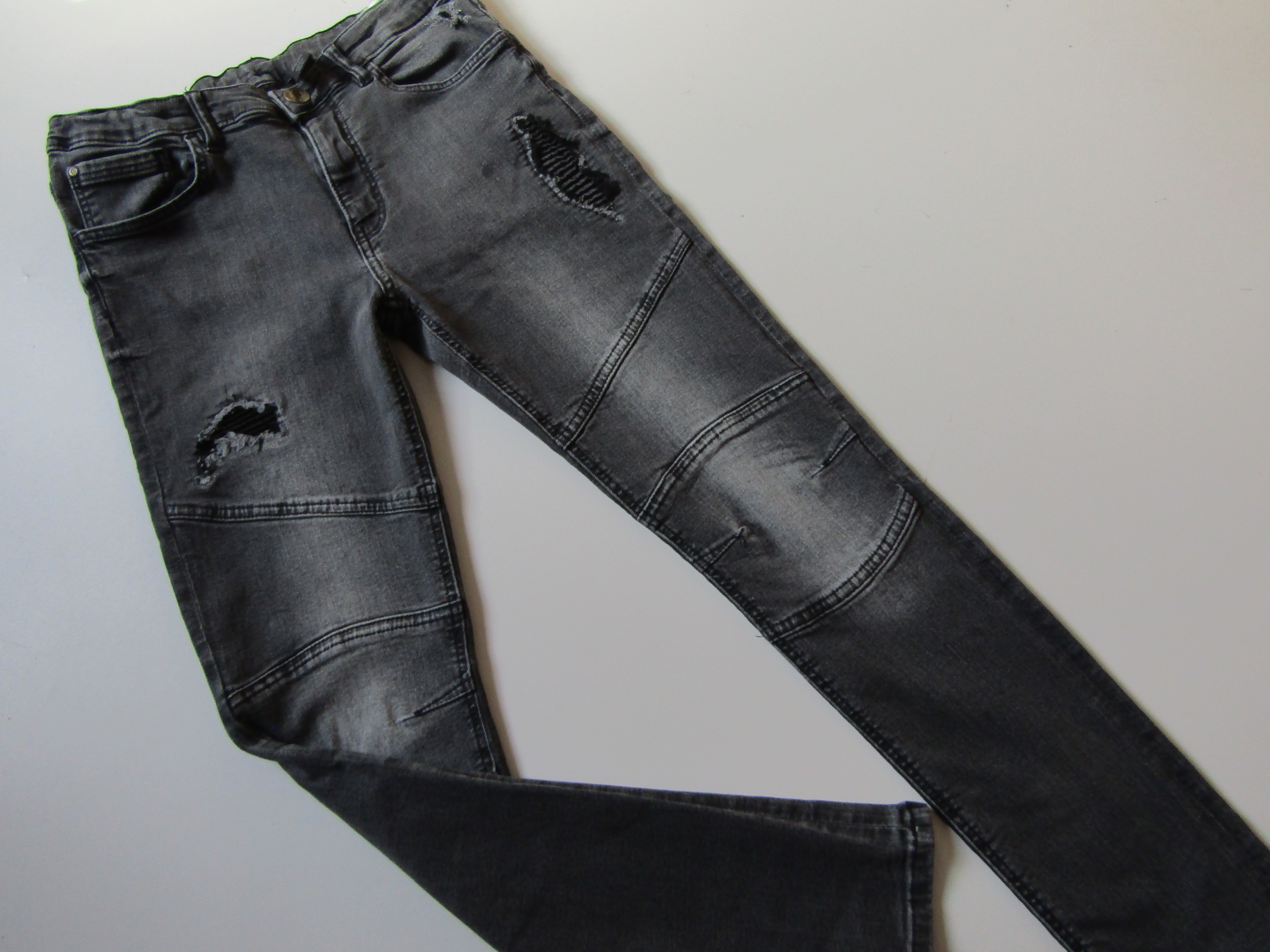 Chlapecké elastické džíny- DENIM... VEL-152-158