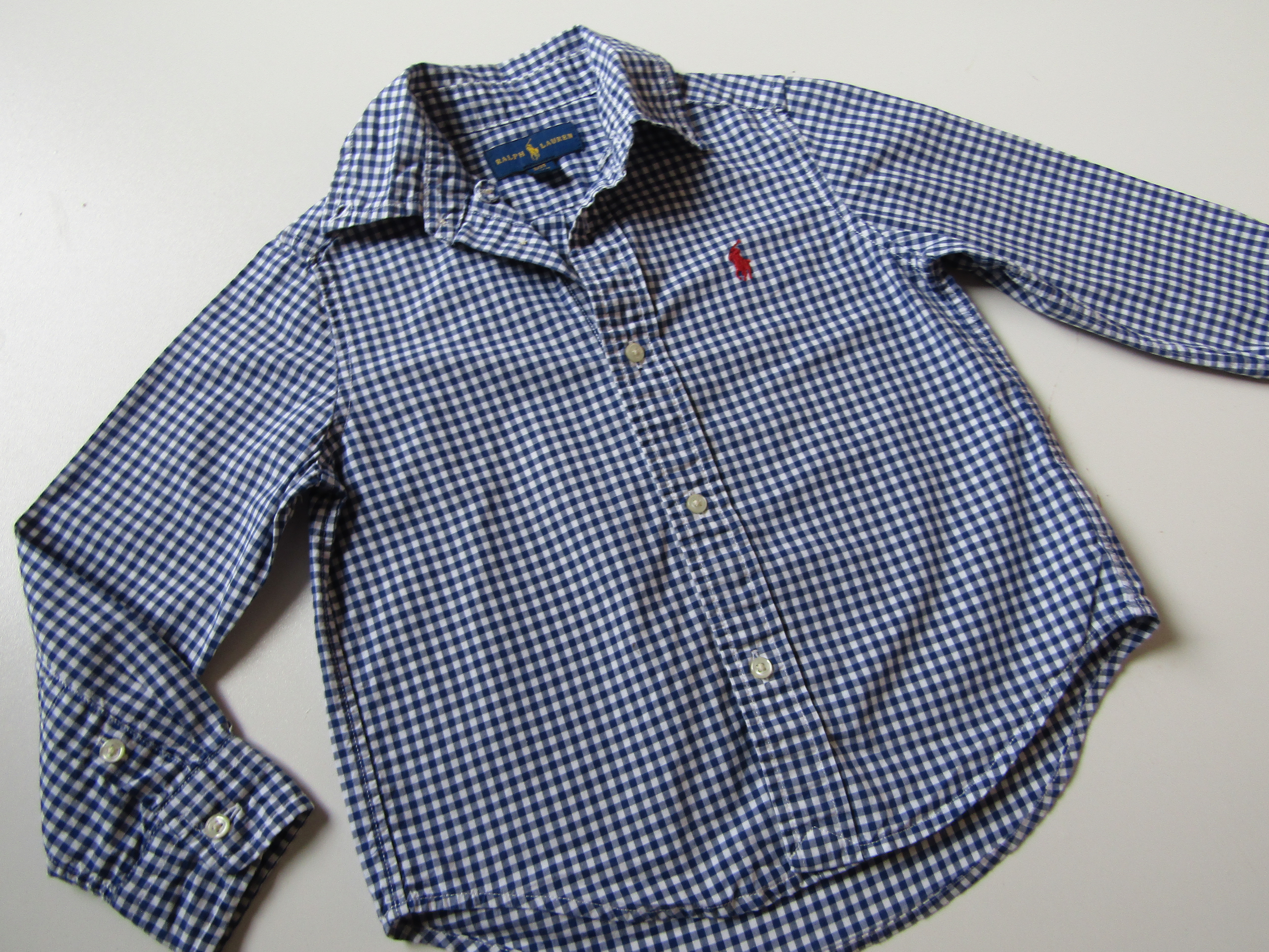 Chlapecká košile- RALPH LAUREN-NOVÁ... VEL-98
