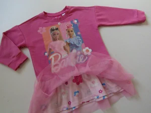 Dívčí mikinové šaty- BARBIE... VEL-104