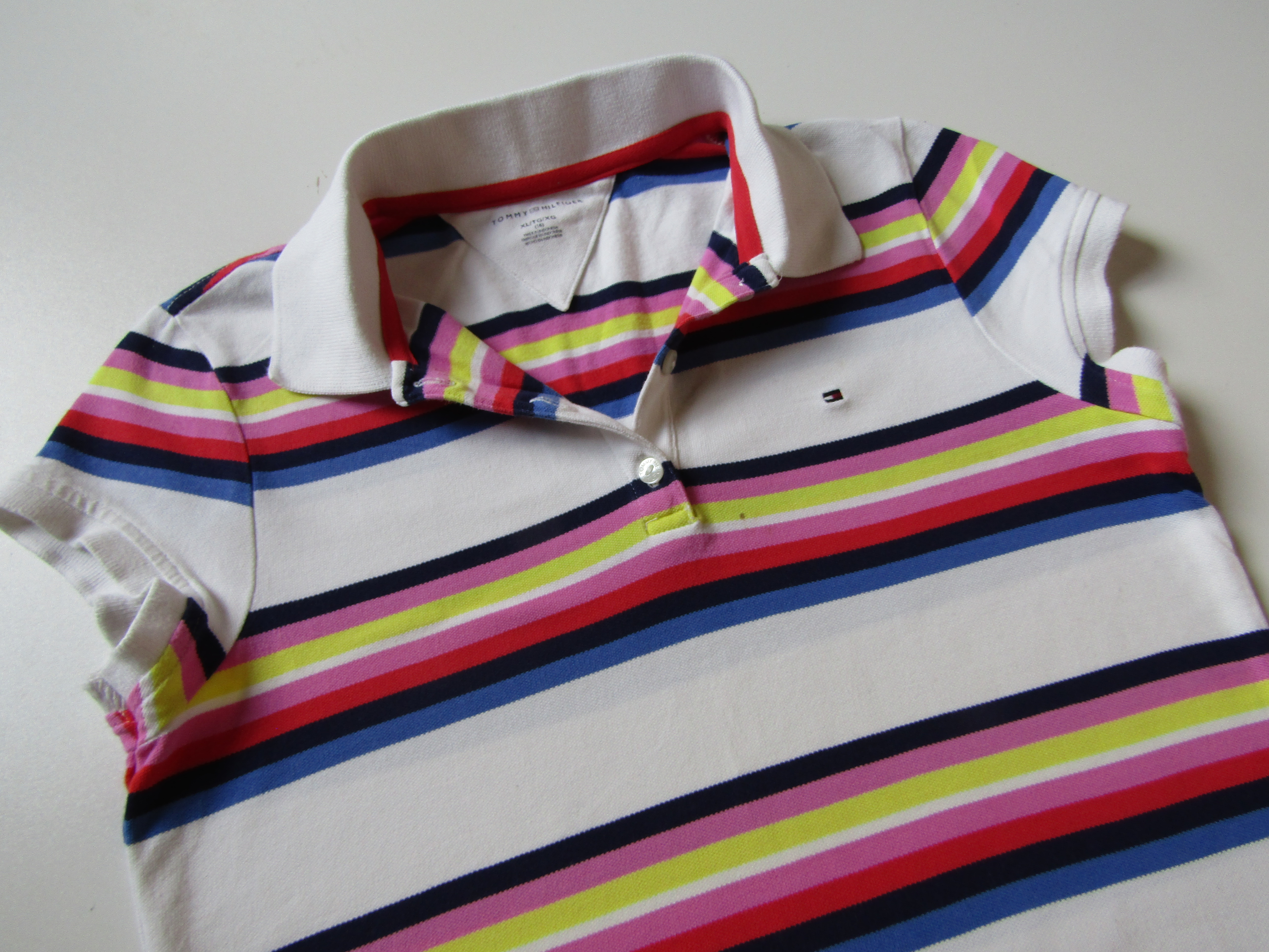 Dívčí tričko- TOMMY HILFIGER... VEL-S