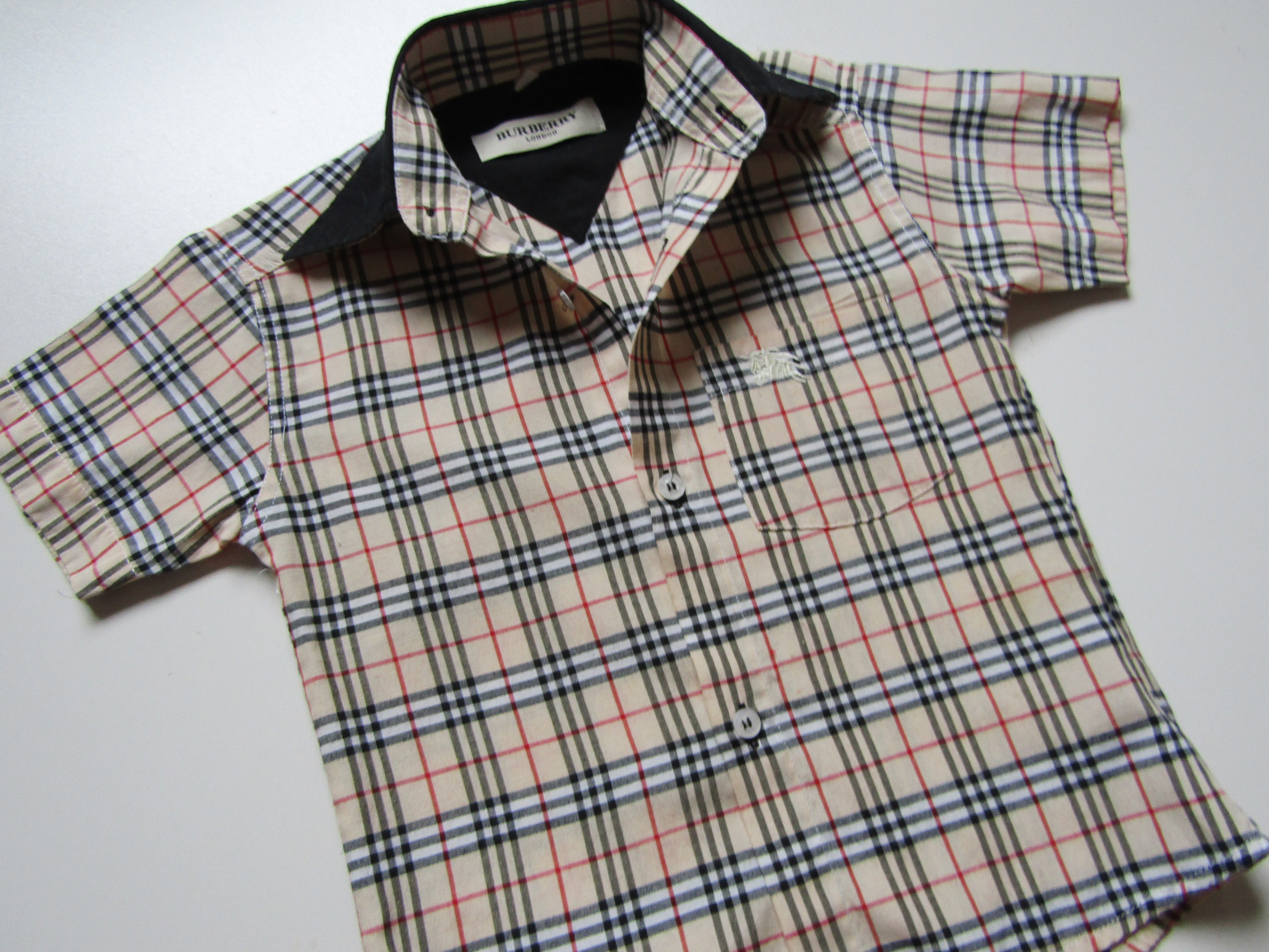 Chlapecká košile- BURBERRY... VEL-92-98