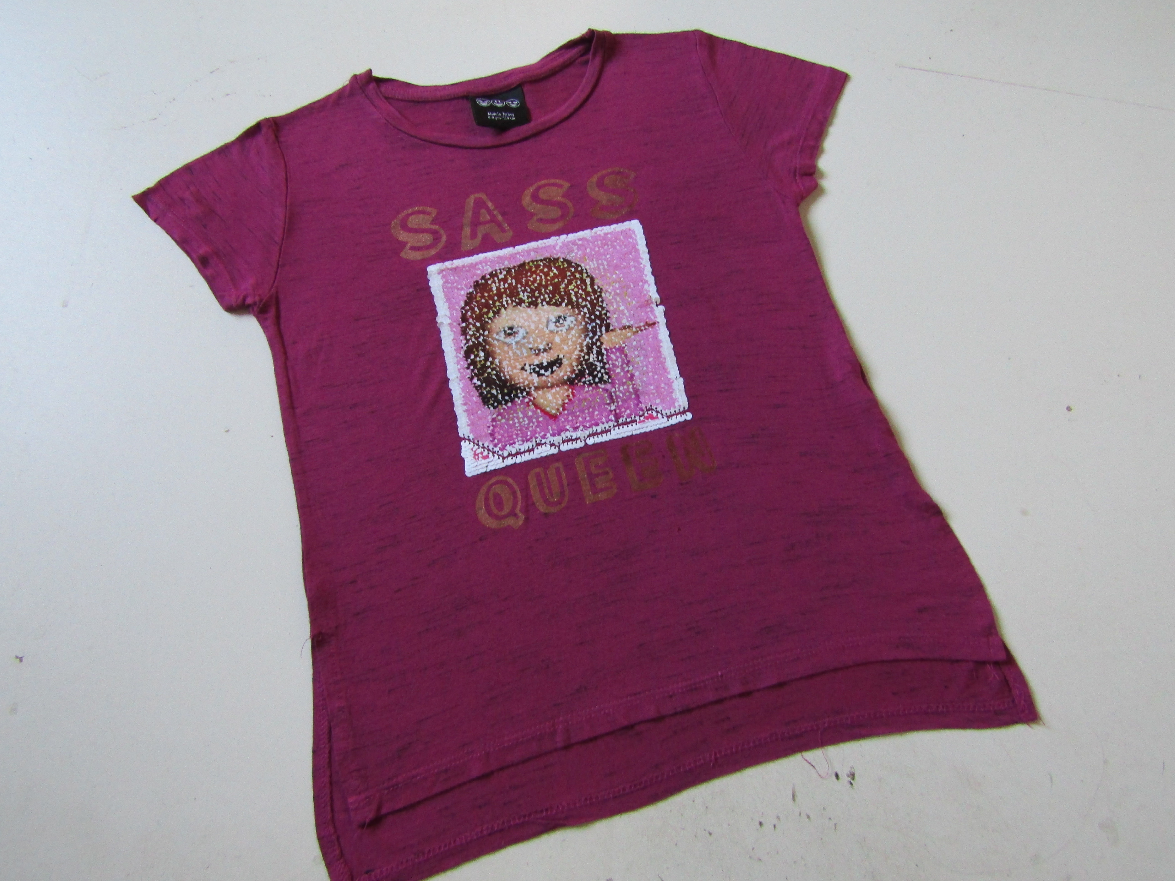 Dívčí tričko... VEL-128-134