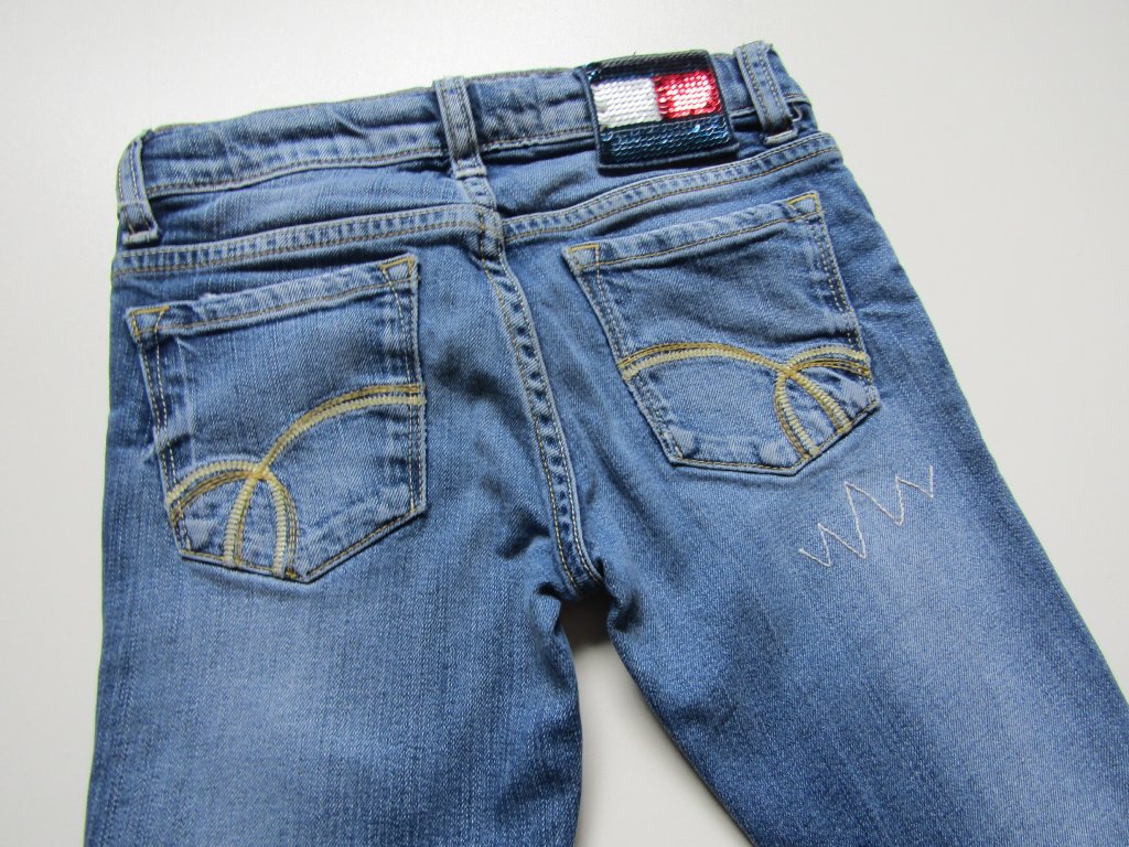 Dívčí džíny- TOMMY HILFIGER... VEL-116
