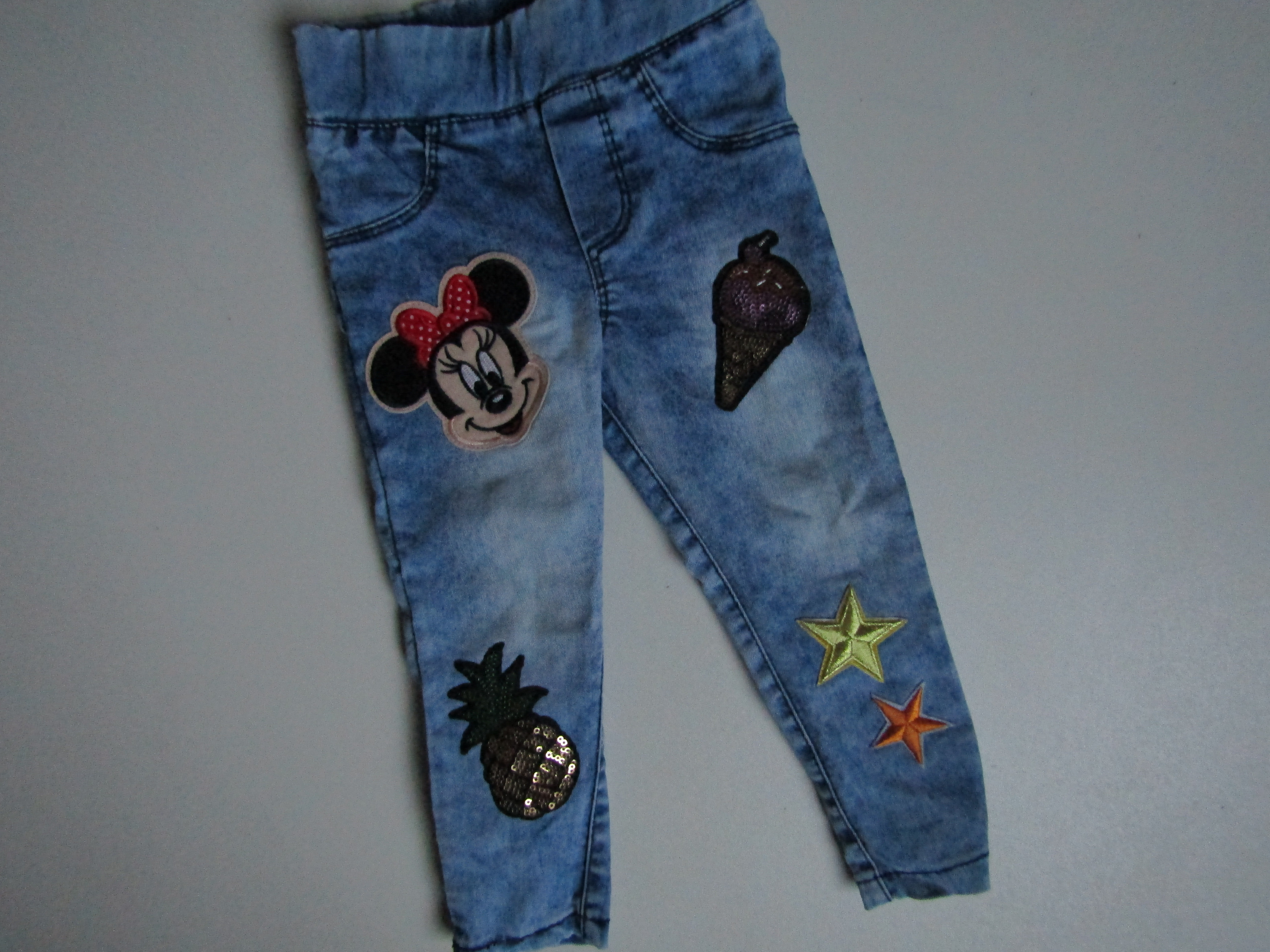 Dívčí elastické džíny- DISNEY... VEL-80-86