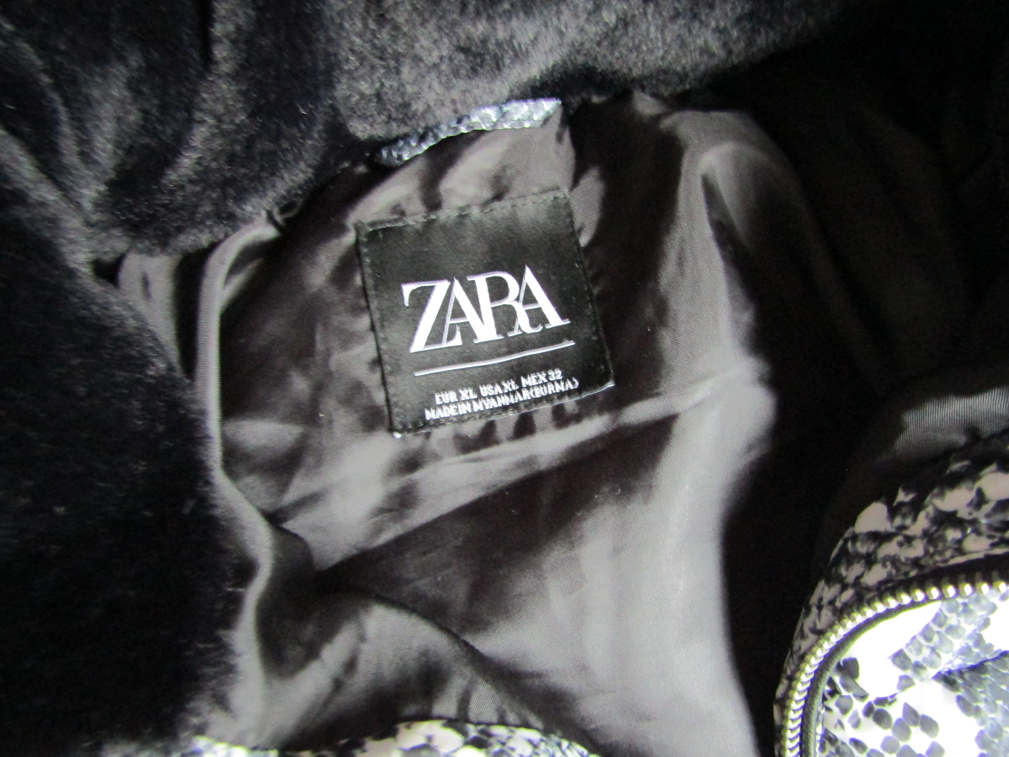 Dámská zimní bunda- ZARA-NOVÁ... VEL-XL