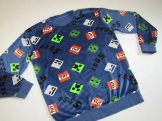 Chlapecká mikina- MINECRAFT... VEL-152-158