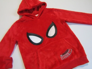 Chlapecká huňatá mikina-SPIDERMAN... VEL-134-140