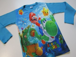 Chlapecké tričko- SUPER MARIO... VEL-140-146