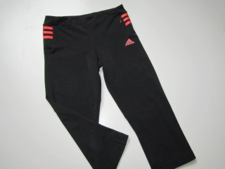 Dívčí sportovní 3/4 leginy- ADIDAS... VEL-158-164