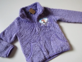 Dívčí huňatá mikina- FROZEN... VEL-98-104