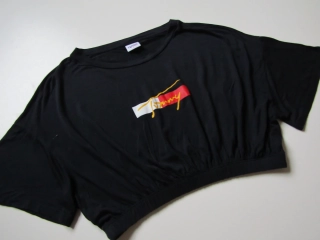 Dívčí crop top- TOMMY JEANS-NOVÝ... VEL-L