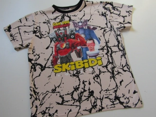 Chlapecké tričko- SKIBIDI... VEL-140-146