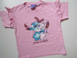 Dívčí tričko- STITCH... VEL-122-128