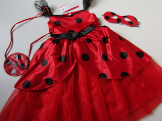  MAŠKARNÍ KOSTÝM- BERUŠKA-NOVÁ... VEL-122-134