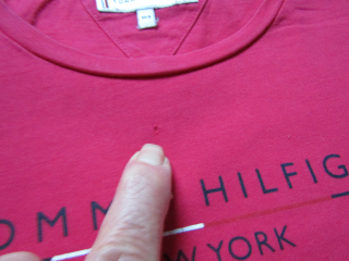 Dívčí tričko- TOMMY HILFIGER... VEL-164