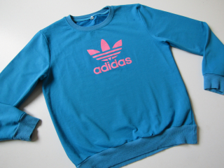 Dívčí sportovní mikina- ADIDAS... VEL-S