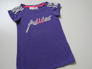 Dívčí sportovní tričko- ADIDAS... VEL-122-128