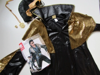 MAŠKARNÍ KOSTÝM- Elvis Presley... VEL-M-L