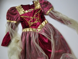 MAŠKARNÍ KOSTÝM- PRINCEZNA... VEL-140-146