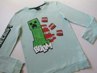 Chlapecká sportovní mikina- MINECRAFT... VEL-158-164