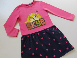 Dívčí teplákové šaty... VEL-110-116