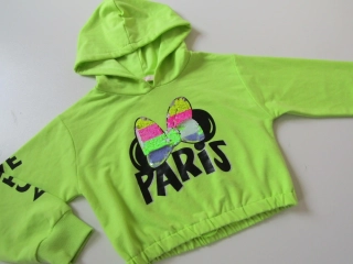 Dívčí mikina- PARIS... VEL-122-128