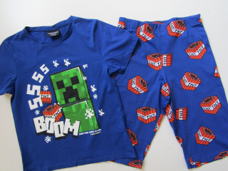 Chlapecký komplet- MINECRAFT-NOVÝ... VELL-152-164