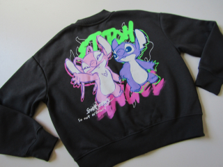 Dívčí mikina- STITCH... VEL-152-164