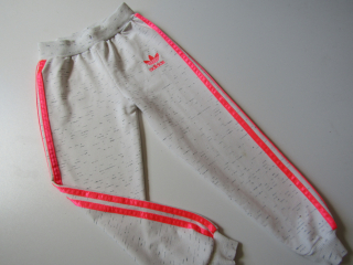Dívčí sportovní tepláky- ADIDAS... VEL-110-116