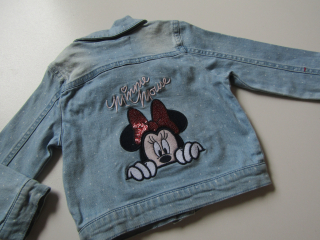 Dívčí džínová bunda- DISNEY... VEL-86