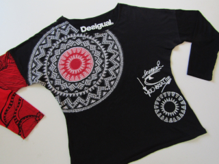 Dámské tričko- DESIGUAL... VEL-L