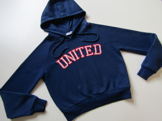 Dívčí sportovní mikina- UNITED.. VEL-XS
