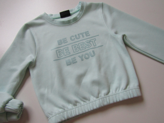 Dívčí sportovní mikina- CUTE... VEL-128