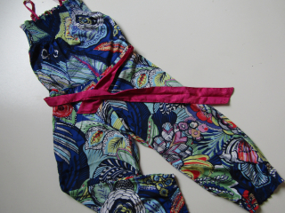 Dívčí letní overal- DESIGUAL... VEL-134-140