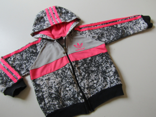 Dívčí sportovní mikina- ADIDAS... VEL-92