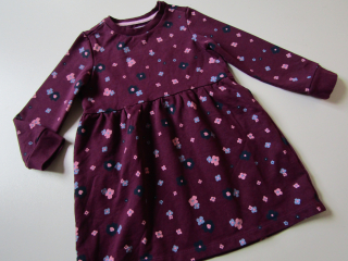 Dívčí teplákové šaty- GIRLS... VEL-104