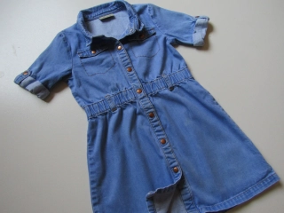 Dívčí džínové šaty- NEXT... VEL-104
