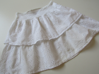 Dívčí krajková sukýnka- PRIMARK... VEL-122-128