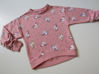 Dívčí mikina- DOPODOPO...VEL-104-110