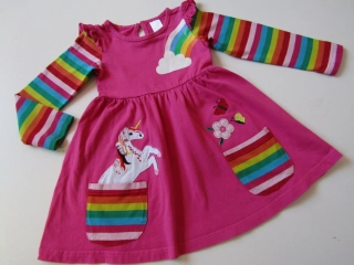 Dívčí šaty... VEL-92-98